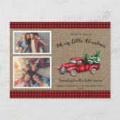 kerstboomboom 2 Kaart met kerstmis (Voorkant)