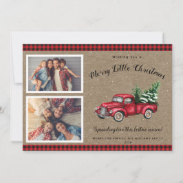 kerstboomboom 2 Kaart met kerstmis