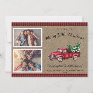 kerstboomboom 2 Kaart met kerstmis