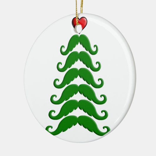 kerstboomboom keramisch ornament (Links)