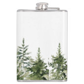 kerstboomboom | Kerstaire kerst-band Heupfles (Achterkant)