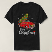 kerstboomboom  kerstcadeautjes Merry T-shirt (Design voorkant)