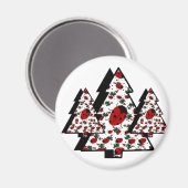 kerstboomboom magneet (Voorkant / Achterkant)