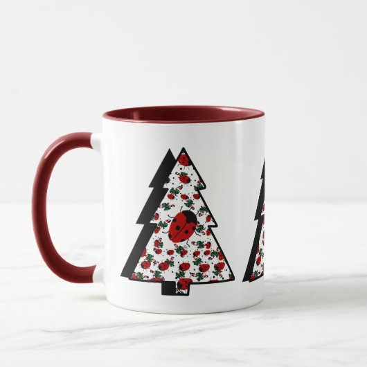 kerstboomboom mok (Links)