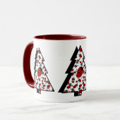 kerstboomboom mok (Voorkant links)