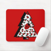 kerstboomboom muismat (Met muis)