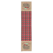 kerstboomboom 🎄 Pset Farmhouse Korte Tafelloper (Voorkant)