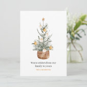 kerstboomboom | Vrolijk kerstfeest (Staand voorkant)