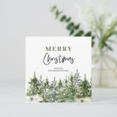 kerstboomboom | Vrolijk kerstfeest (Staand voorkant)