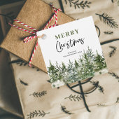 kerstboomboom | Vrolijk kerstfeest Bedankjes Labels