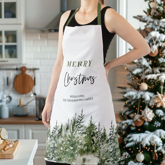 kerstboomboom | Vrolijk kerstfeest Schort