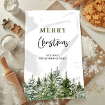 kerstboomboom | Vrolijk kerstfeest Theedoek<br><div class="desc">kerstboomboom | Vrolijk kerstfeest</div>