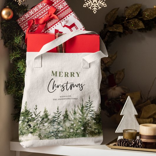 kerstboomboom | Vrolijk kerstfeest Tote Bag