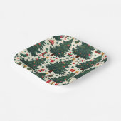 kerstboombord papieren bordje (Gebogen)