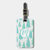 Kerstboombos Bagagelabel (Voorkant verticaal)