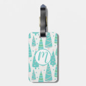 Kerstboombos Bagagelabel (Achterkant verticaal)