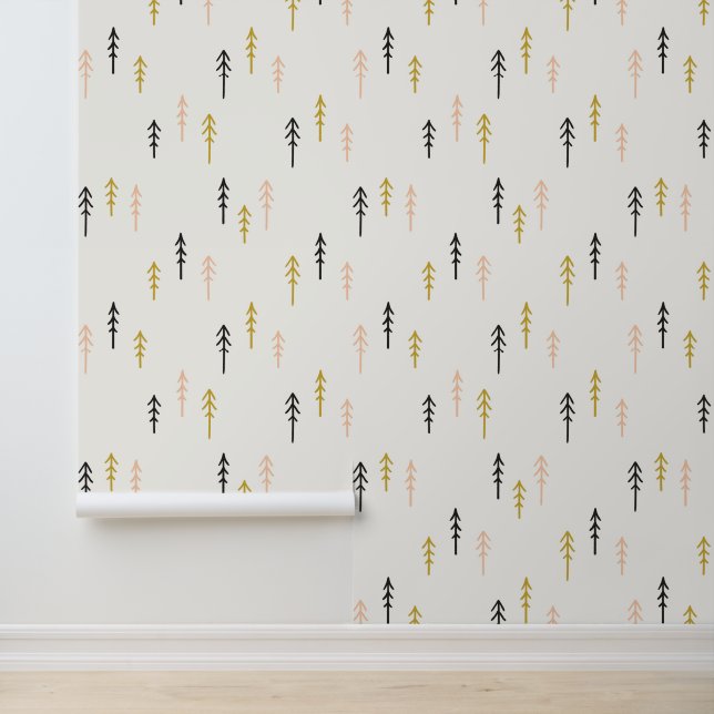 Kerstboombos Behang (Applicatie)