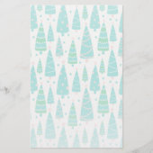 Kerstboombos Briefpapier (Voorkant)