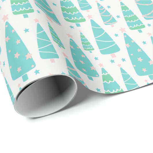 Kerstboombos Cadeaupapier (Rol Hoek)