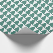 kerstboombos cadeaupapier (Hoek)