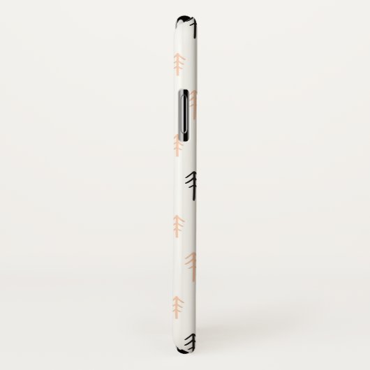 Kerstboombos Case-Mate iPhone Case (Achterkant / rechts)