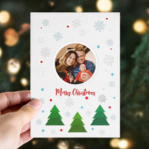 Kerstboombos en sneeuwvlokken op maat