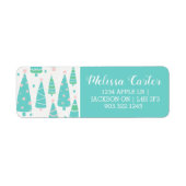 Kerstboombos Etiket (Voorkant)