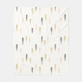 Kerstboombos Fleece Deken (Voorkant)