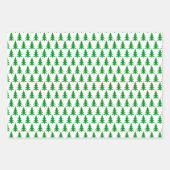 kerstboombos inpakpapier vel (Voorkant 3)