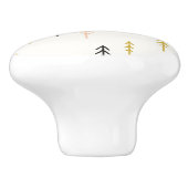 Kerstboombos Keramische Knop (Zijkant)