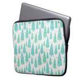 Kerstboombos Laptop Sleeve (Voorkant Links)