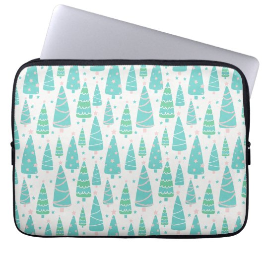 Kerstboombos Laptop Sleeve (Voorkant)