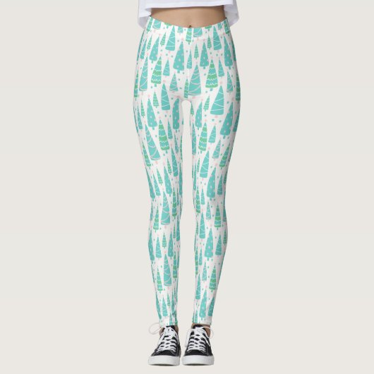 Kerstboombos Leggings (Voorkant)