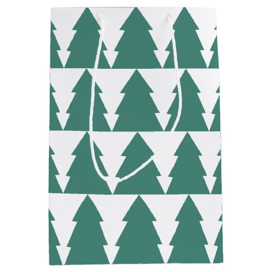 kerstboombos medium cadeauzakje (Voorkant)