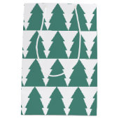 kerstboombos medium cadeauzakje (Achterkant)