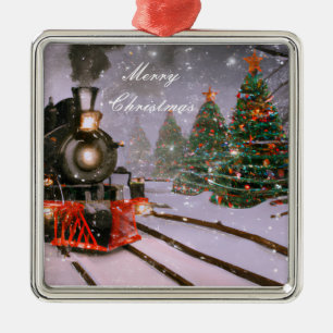 Kerstboombos Metalen Ornament