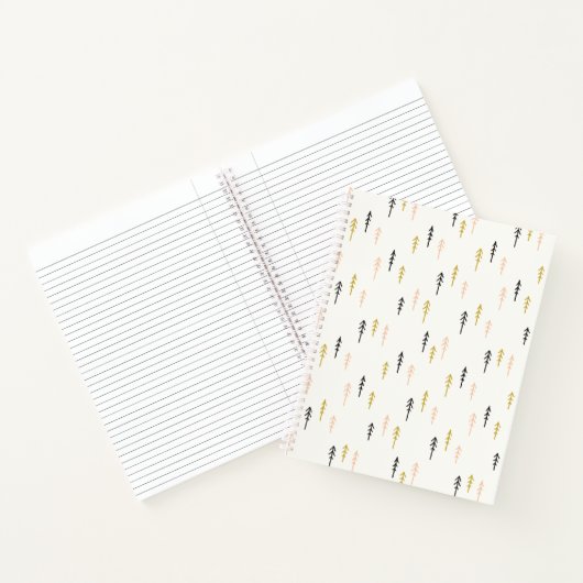 Kerstboombos Notitieboek (Binnen)