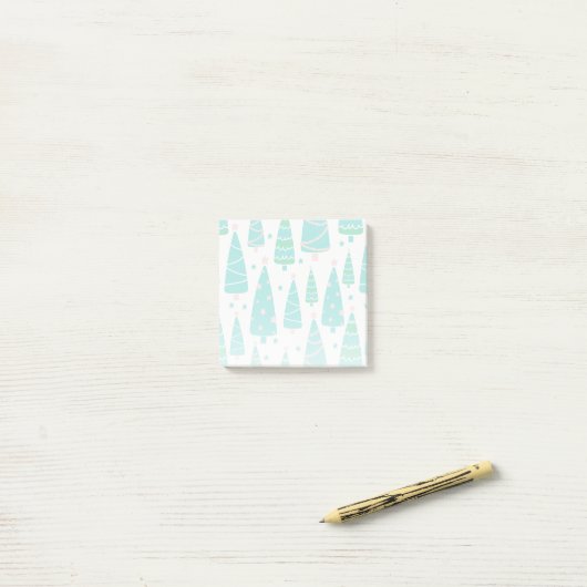 Kerstboombos Post-it® Notes (Op bureau)