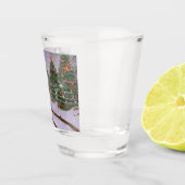 Kerstboombos Shot Glas (Rechts)
