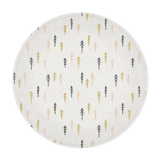 Kerstboombos Snijplank (Voorkant)