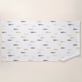 Kerstboombos Strandlaken (Voorkant)