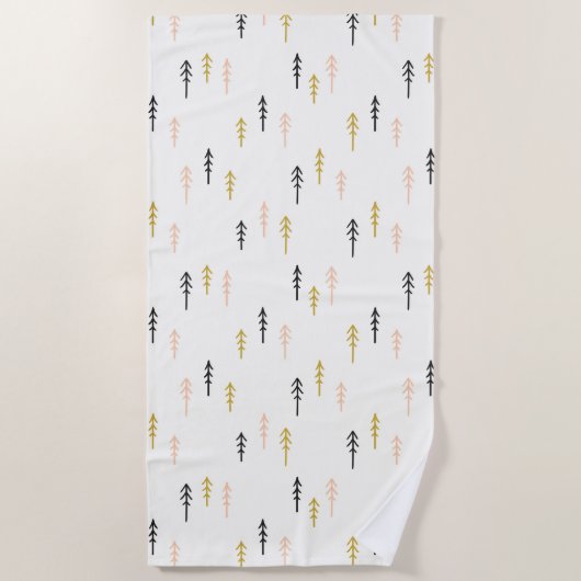 Kerstboombos Strandlaken (Voorkant)