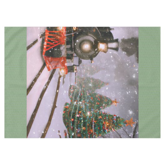 Kerstboombos Tafelkleed (Voorkant (Horizontaal))