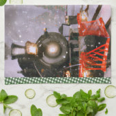 Kerstboombos Theedoek (Gevouwen)