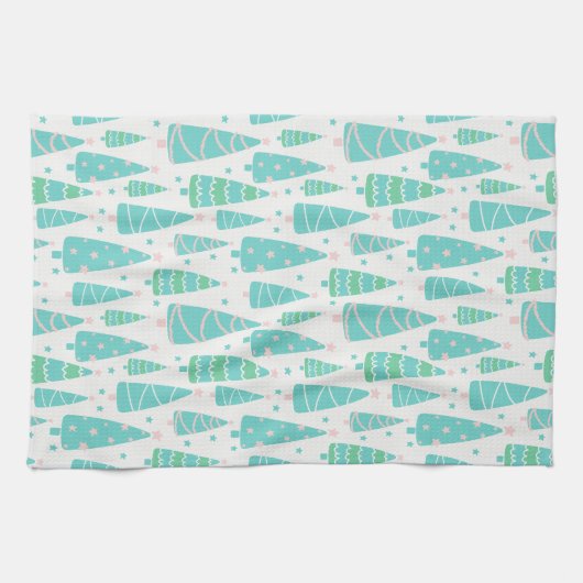 Kerstboombos Theedoek (Horizontaal)