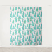 Kerstboombos Wandkleed (Voorkant)