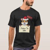 kerstboombreker Hamster T-shirt (Voorkant)