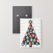 kerstboomButton Button (Voorkant / Achterkant)