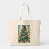 kerstboomcanvas tas (Voorkant)