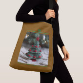 kerstboomCanvas tas (Dichtbij)
